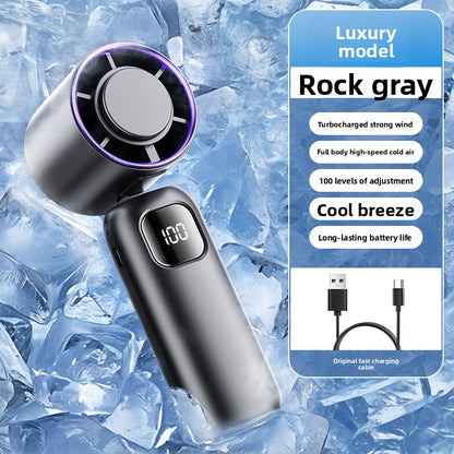 High-Speed Ice-Cooling Handheld Fan
